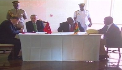 Türkiye İle Gana Arasında 4 Anlaşma İmzalandı