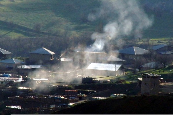 Obüsler PKK'yı vurdu!