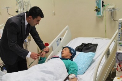 Böbrek Hastalarına Karanfil Dağıttı