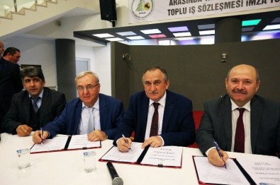 Bolu Belediyesi Ve Belediye İş Sendikası Arasında Toplu Sözleşme İmzalandı