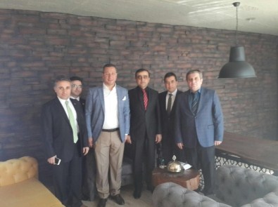 Defterdar Koçaş'tan İşadamı Çebi'ye Ziyaret