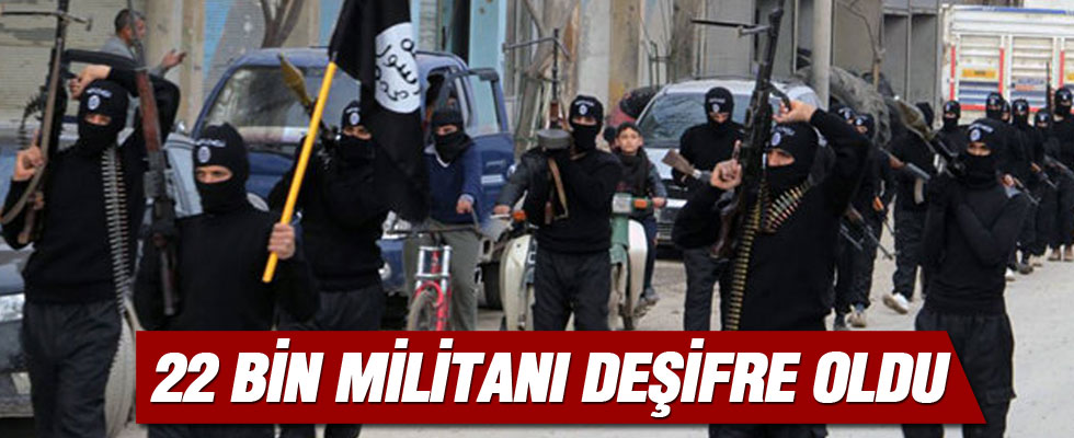 IŞİD'de büyük sızıntı: 22 bin militanın listesi ele geçirildi