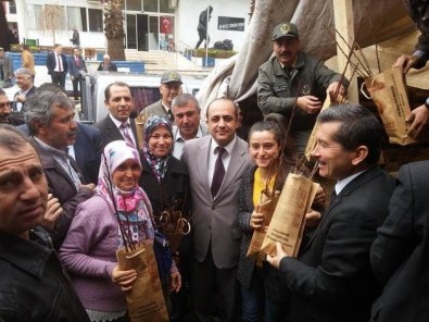 Kiraz'da Kestane Üreticilerine Ekipman Ve Fidan Desteği