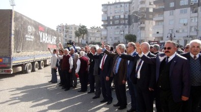 Mersin'den Suriye Sınırına 50 Tır Yardım