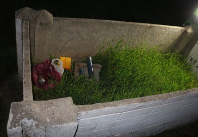 Mezarda El Bombası Ele Geçirildi