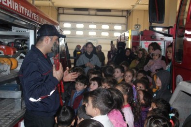 Minik Öğrenciler İtfaiye İle Tanıştı