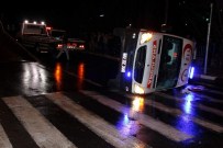 Nevşehir'de Ambulans Kaza Yaptı Açıklaması 3 Yaralı