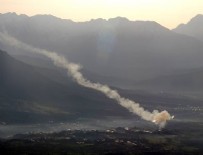 Obüsler PKK'yı vurdu!