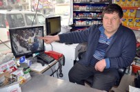 (Özel) Vicdansız Hırsız, Marketten Sadaka Kutusunu Çaldı