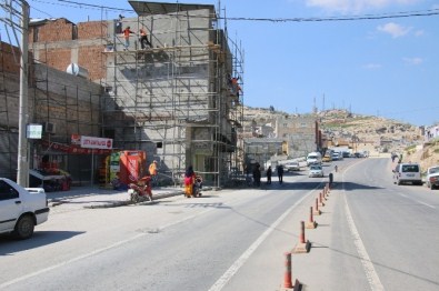 Şanlıurfa'da Cephe İyileştirme Çalışması Başlatıldı