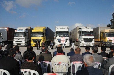'Şimdi Yaraları Sarma Zamanı' Kampanyasına Tarsus'tan 9 Tır Yardım