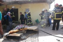 Sobadan Çıkan Kıvılcım Evi Yaktı