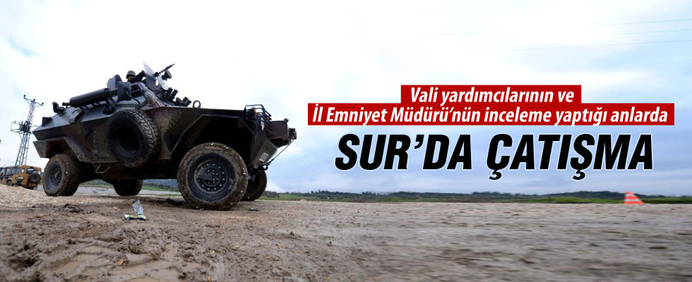 Sur'da çatışma çıktı