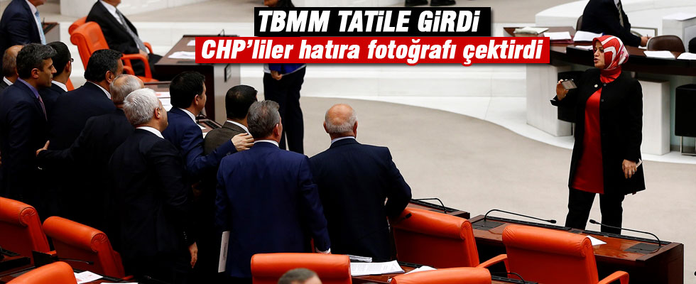 TBMM Genel Kurulu'na ara verildi