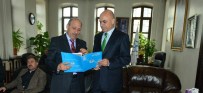 ALİ KORKUT - Ege Bölgesi Erzurum Dernekler Birliği Federasyonu Başkan Korkut'u Ziyaret Etti