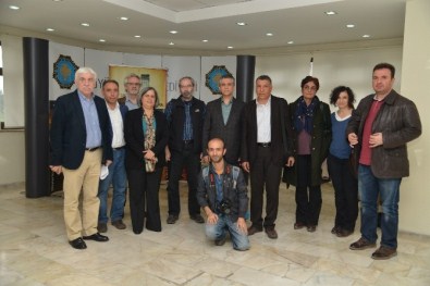 Gazetecilerden Eş Başkanlara Ziyaret