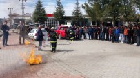 MUSTAFA HEKIMOĞLU - Mesleki Eğitim Merkezinde Deprem Ve Yangın Tatbikatı
