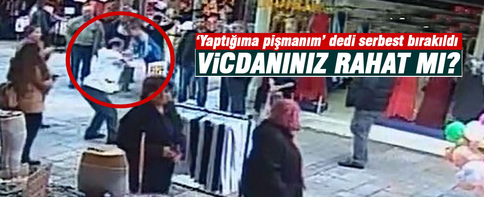 O vicdansız serbest bırakıldı