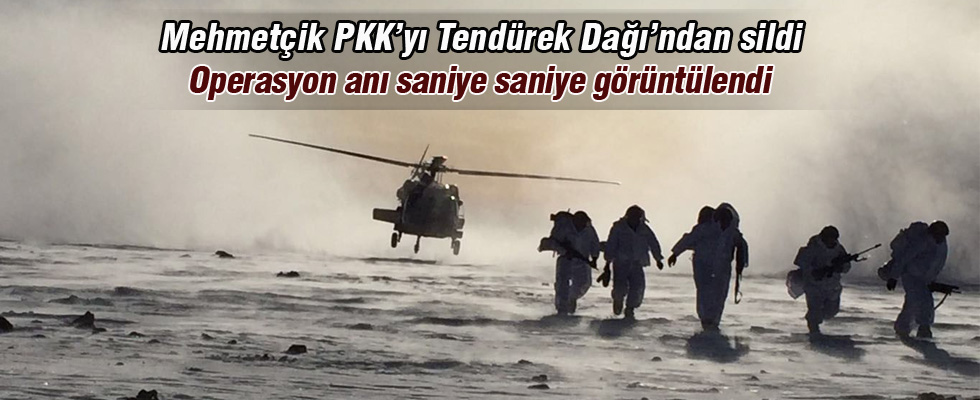 Tendürek Dağı'nda PKK'ya büyük darbe