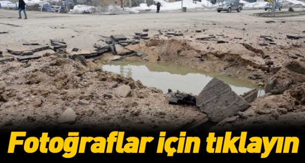 Askeri Aracın Geçişi Sırasında Patlama!