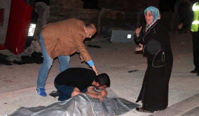 Babasının öldüğünü gören oğlun feryadı