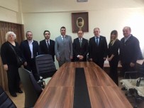TAHSIN KURTBEYOĞLU - Söke Kızılay'dan Kaymakam Tahsin Kurtbeyoğlu'na Ziyaret