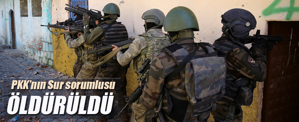 PKK'nın Sur sorumlusu öldürüldü