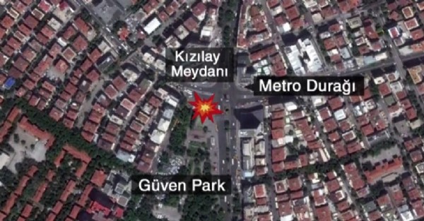 Ankara - Kızılay'da patlama