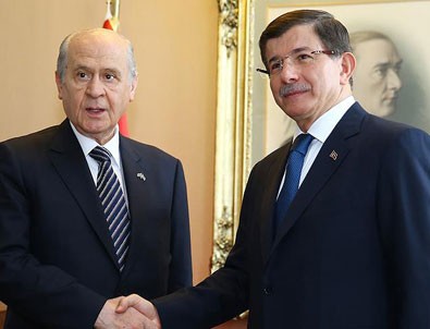 Başbakan Davutoğlu Bahçeli ile görüşecek