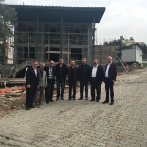 Burhaniye'de Başkan Uysal Kaymakamları Ağırladı