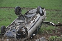 Çorum'da Otomobil Takla Attı Açıklaması 1 Yaralı