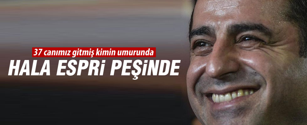 Demirtaş: Eleştirmeyip tebrik mi edeceğiz?