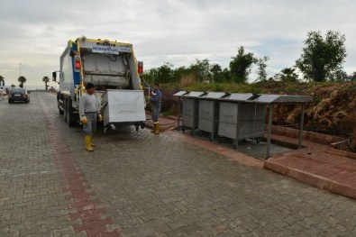 Konyaaltı'nda 550 Konteyner Yer Altına Alındı