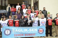 YIPRANMA PAYI - Sağlık-Sen İzmir Başkanından Terör Saldırılarına Tepki