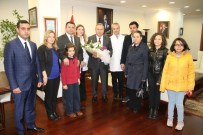 TıP BAYRAMı - Sağlıkçılar, Vali Fidan'ı Ziyaret Ettiler