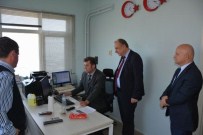 ŞAFAK BAŞA - Teski Genel Müdürü Başa Meteoroloji Müdürü Güder'i Ziyaret Etti