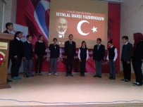 Tuzlukçu'da İstiklal Marşı'nın Kabul'ü Programı Yapıldı