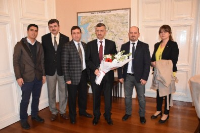 Vali Bektaş Konuklarını Ağırladı