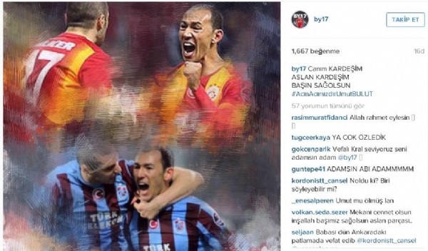 Burak Yılmaz: Canım kardeşim başın sağ olsun