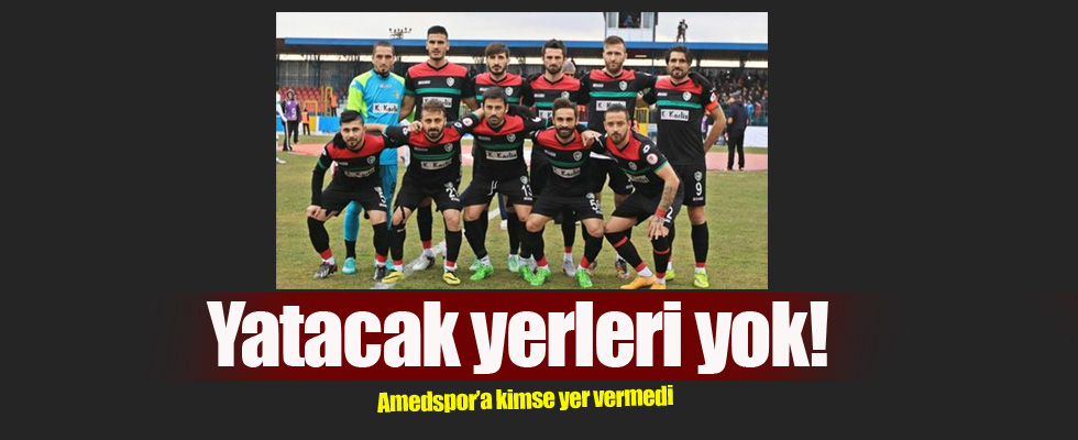 Amedspor kafilesine Sivas'ta otel verilmedi!