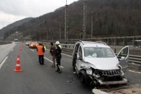 Bolu'da Trafik Kazası Açıklaması 1 Yaralı