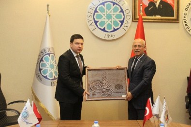 KTO Kastamonu Taşköprü Ticaret Ve Sanayi Odası Heyetini Ağırladı