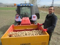 BAŞPıNAR - Sandıklı'da Patates Ekimi Başladı