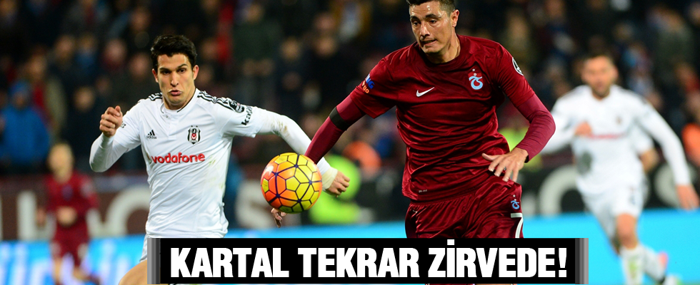 Kartal tekrar zirvede!