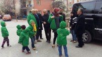 KENDIRLI - AK Parti Teşkilatı Türkmenlere Mont Yardımı Yaptı