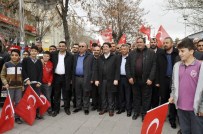 KıSKANÇLıK - Aksaray'da Teröre Karşı Birlik Ve Beraberlik Yürüyüşü