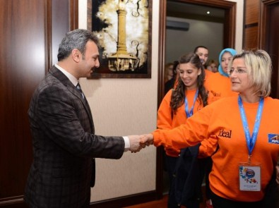 Anı Tur'dan Başkan Külcü'ye Ziyaret