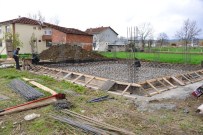 KAÇAK YAPI - Erbaa'da Proje Yardımı Yapılan Evlerin Temeli Atıldı