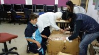 İstanbul'dan Ceylanpınar'a Beş Bilgisayar İle Projeksiyon Cihazı Gönderildi