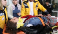 OKUL SERVİSİ - Okul servisi takla attı 9 yaralı